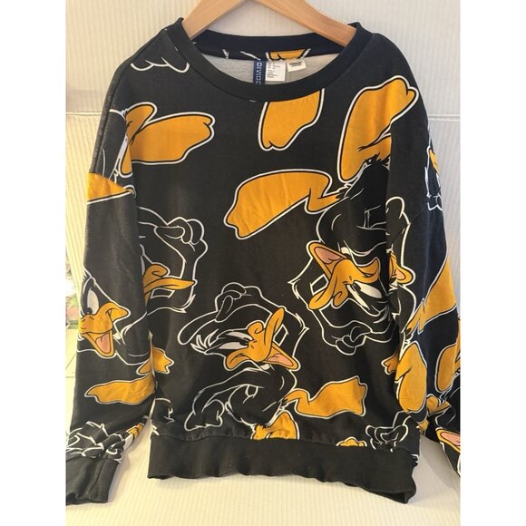 H&M Sweaters - Daffy Duck Sweatshirt- Looney Tunes Unisex Adult Size-S H&M